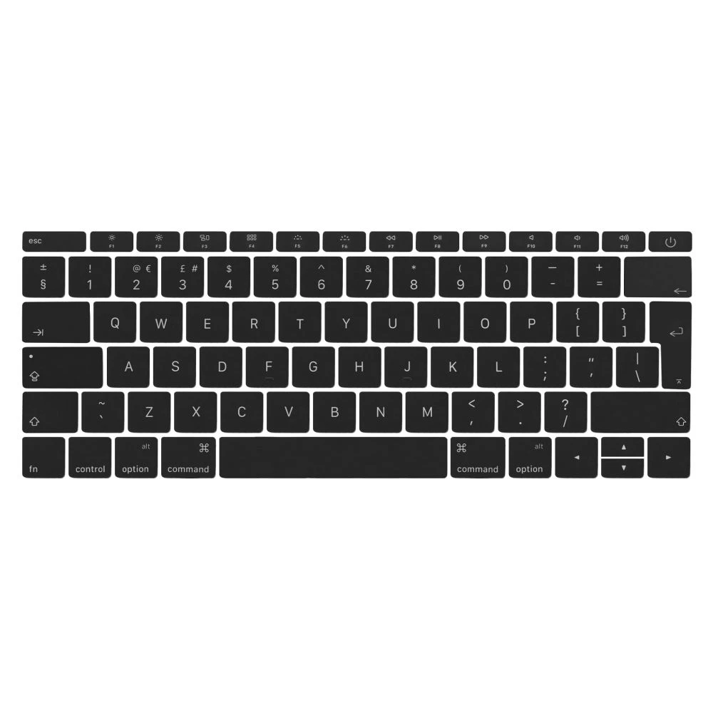 Set capace tastatură MacBook Pro Retina 13 inch A1708 2016-2017 Layout UK