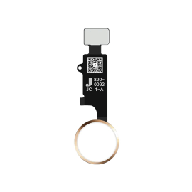 Home Button 3D compatibil iPhone 7 / 7 Plus / 8 / 8 Plus / SE (2020) Gold