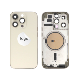 Sticlă capac spate Gold iPhone 14 Pro OEM Pulled A
