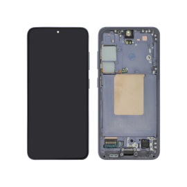 Display complet Reconditionat Samsung Galaxy S24 (S921B) cu ramă Indigo