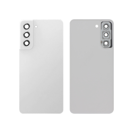Capac spate White Samsung Galaxy S21 FE (G990B), fara logo, compatibil