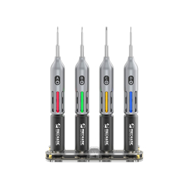 Set 4 surubelnite LED Mechanic Firefly cu statie magnetica de incarcare